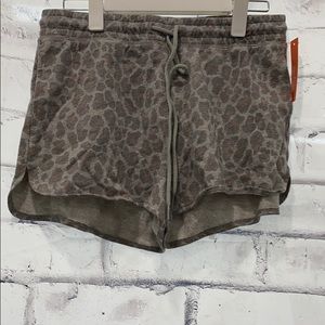 Cheetah print shorts
